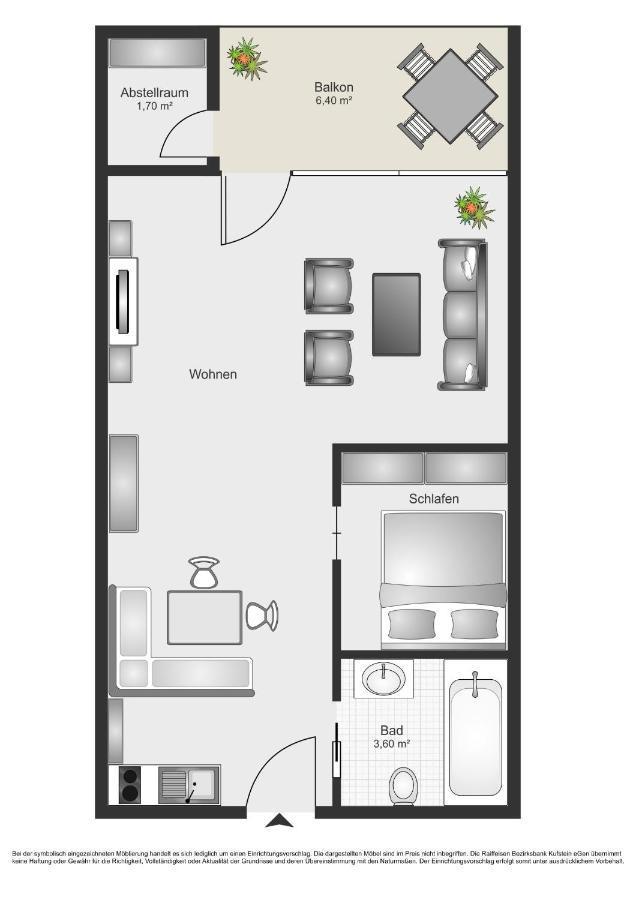 וואלכסי Appartementhaus Montana Kg חדר תמונה